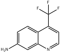 4-(三氟甲基)喹啉-7-胺 结构式