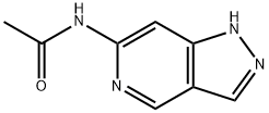 N-(1H-吡唑并[4,3-C]吡啶-6-基)乙酰胺 结构式