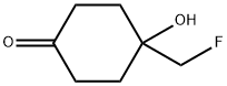 4-(氟甲基)-4-羟基环己-1-酮 结构式
