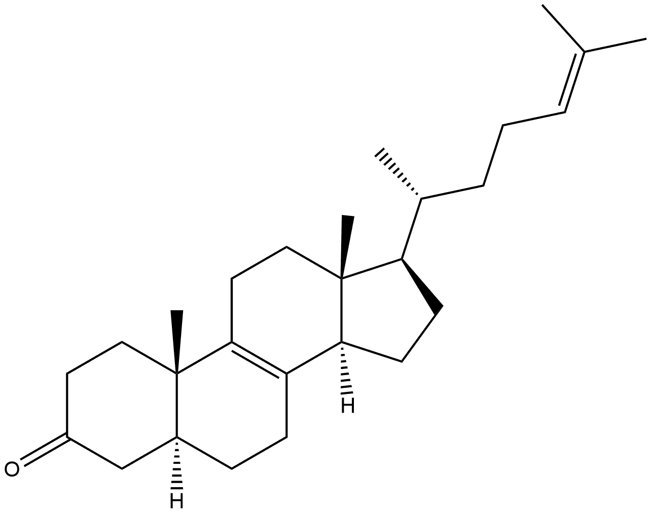 酵母甾酮 结构式