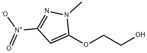 2-((1-甲基-3-硝基-1H-吡唑-5-基)氧基)乙-1-醇 结构式