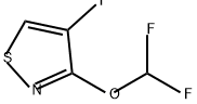 3-(二氟甲氧基)-4-碘异噻唑 结构式