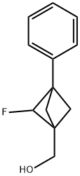 (2-氟-3-苯基双环[1.1.1]戊-1-基)甲醇 结构式