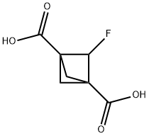 2-氟二环[1.1.1]戊烷-1,3-二羧酸 结构式
