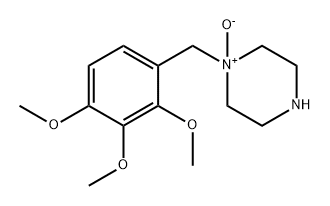 曲美他嗪N-氧化物 结构式