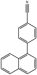 Benzonitrile, 4-(1-naphthalenyl)- 结构式