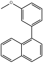 1-(3-Methoxyphenyl)naphthalene 结构式