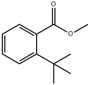 Benzoic acid, 2-(1,1-dimethylethyl)-, methyl ester 结构式