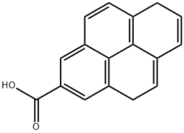 2-PYRENECARBOXYLIC ACID, 4,8-DIHYDRO- 结构式