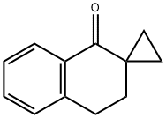 Spiro[cyclopropane-1,2'(1'H)-naphthalen]-1'-one, 3',4'-dihydro- 结构式