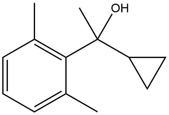 Benzenemethanol, α-cyclopropyl-α,2,6-trimethyl- 结构式