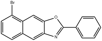 Naphth[2,3-d]oxazole, 8-bromo-2-phenyl- 结构式