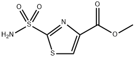 2-氨磺噻唑-4-羧酸甲酯 结构式