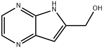 (5H-吡咯并[2,3-B]吡嗪-6-基)甲醇 结构式