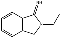 2-乙基异吲哚啉-1-亚胺 结构式