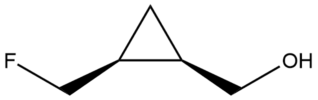 REL-((1S,2R)-2-(氟甲基)环丙基)甲醇 结构式