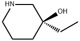 (S)-3-乙基哌啶-3-醇 结构式