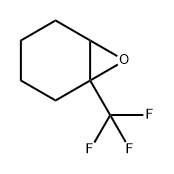 1-(三氟甲基)-7-氧杂双环[4.1.0]庚烷 结构式