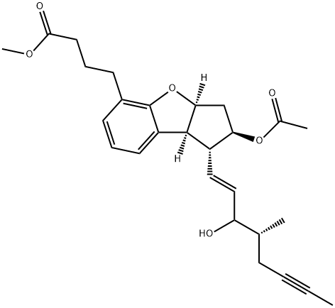 贝前列素杂质57 结构式