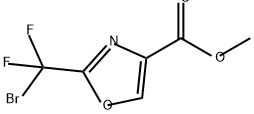 methyl
2-(bromodifluoromethyl)-1,3-oxazole-4-carboxylate 结构式