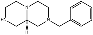 (9AR)-2-苯甲基-1,3,4,6,7,8,9,9A-八氢吡喃联氮基[1,2-A]吡嗪 结构式