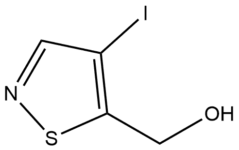 (4-碘异噻唑-5-基)甲醇 结构式