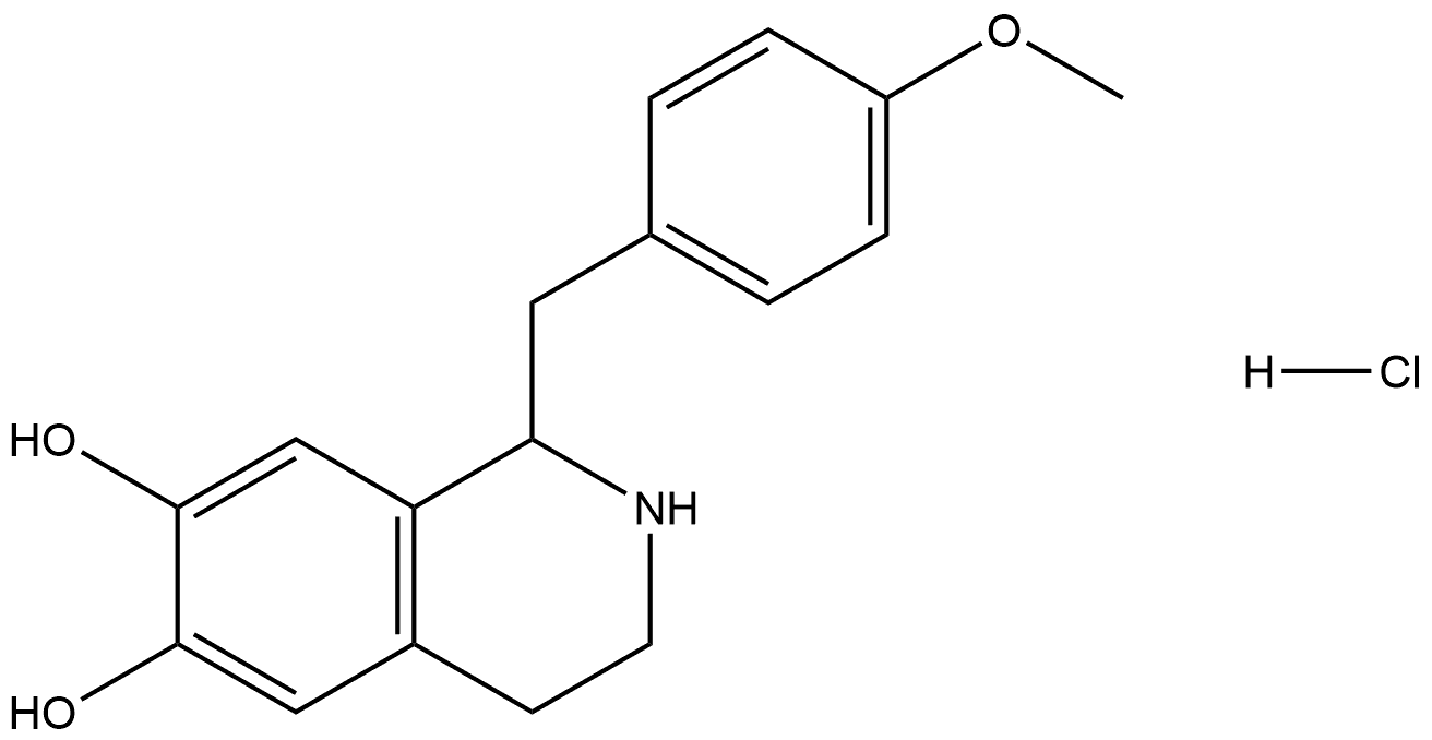 乌药碱杂质8 盐酸盐 结构式