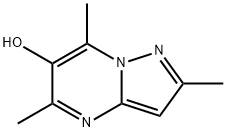 2,5,7-三甲基吡唑[1,5-A]嘧啶-6-醇 结构式