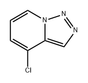 [1,2,3]Triazolo[1,5-a]pyridine, 4-chloro- 结构式