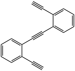 1,2-双(2-乙炔基苯基)乙炔 结构式