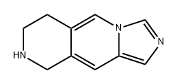6,7,8,9-四氢咪唑并[1,5-B][2,6]萘啶 结构式
