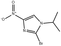 2-溴-1-异丙基-4-硝基-1H-咪唑 结构式