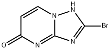 2-溴-[1,2,4]三唑并[1,5-A]嘧啶-5(1H)-酮 结构式