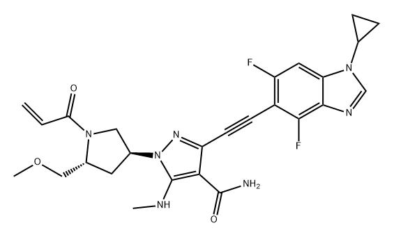 RESIGRATINIB 结构式