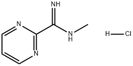 N-甲基嘧啶-2-甲酰胺盐酸盐 结构式
