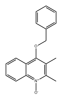 Quinoline, 2,3-dimethyl-4-(phenylmethoxy)-, 1-oxide 结构式