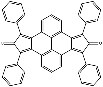 Dicyclopenta[e,l]pyrene-5,11-dione, 4,6,10,12-tetraphenyl- 结构式