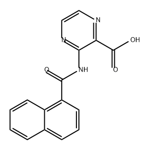 化合物 MAB?ASPARTATE DECARBOXYLASE-IN-1 结构式