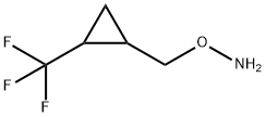 O-[[2-(三氟甲基)环丙基]甲基]羟胺 结构式