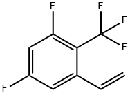 1-乙烯基-3,5-二氟-2-(三氟甲基)苯 结构式