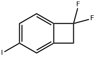 7,7-二氟-3-碘双环[4.2.0]八-1,3,5-三烯 结构式