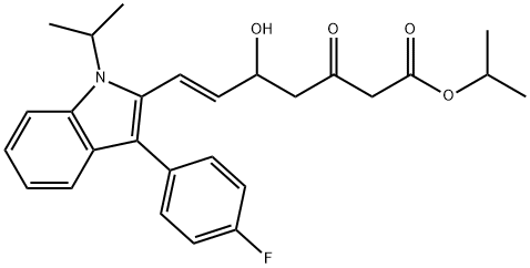 氟伐他汀杂质 2 结构式