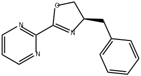(R)-4-苄基-2-(嘧啶-2-基)-4,5-二氢恶唑 结构式