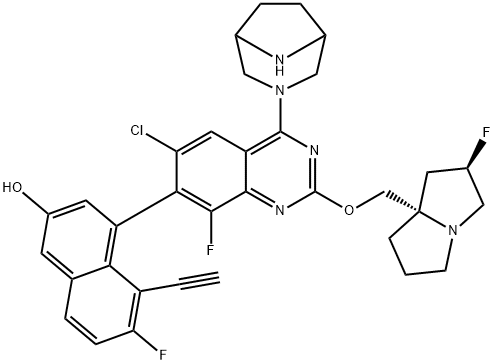 化合物 KRAS G12D INHIBITOR 3 结构式