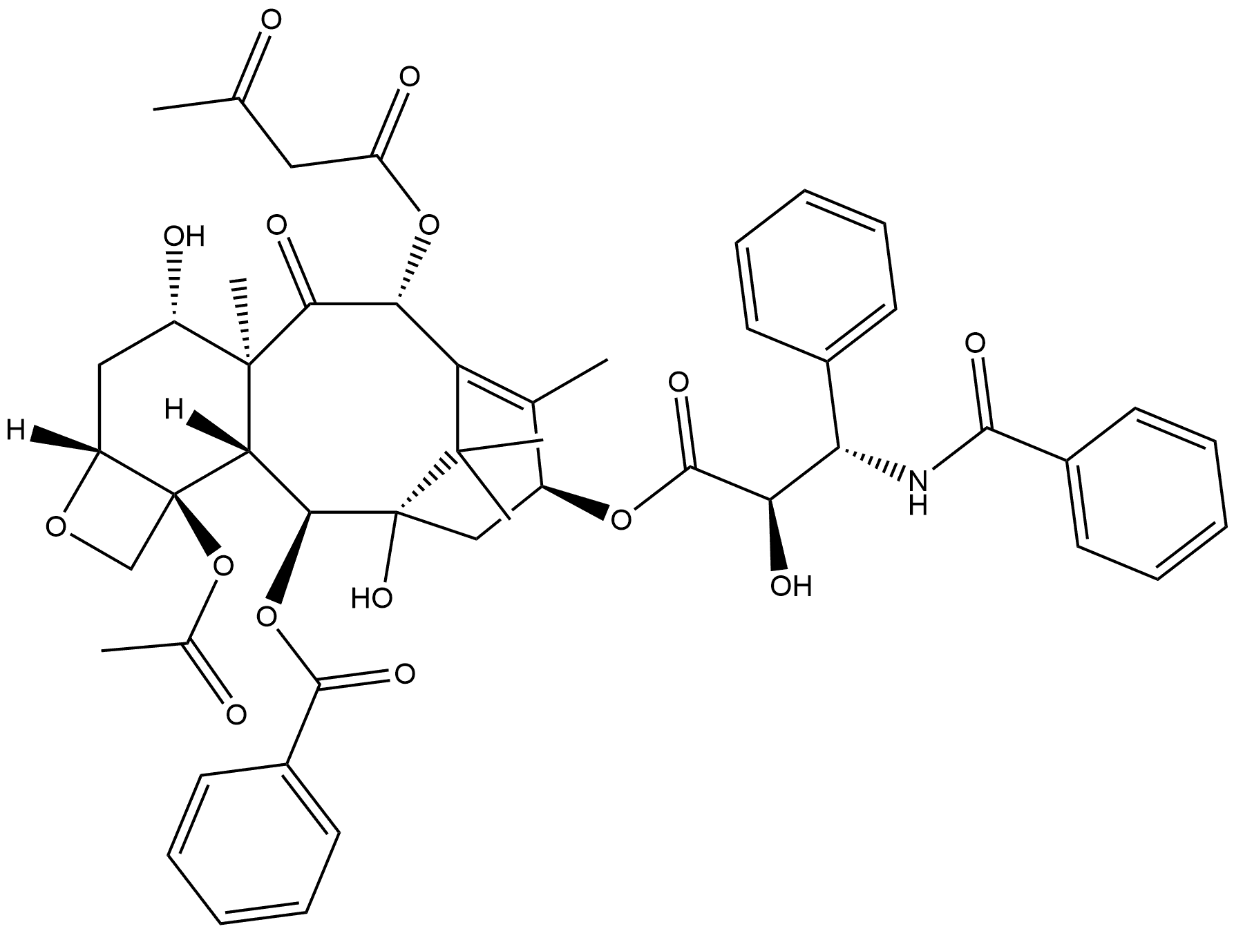 紫杉醇EP杂质J 结构式