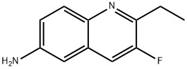 6-喹啉胺,2-乙基-3-氟- 结构式