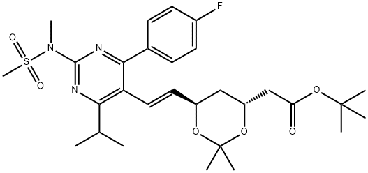 瑞舒伐他汀杂质113 结构式