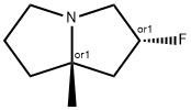 REL-(2R,7AS)-2-氟-7A-甲基六氢-1H-吡咯嗪 结构式