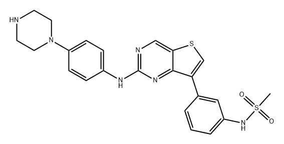 化合物 FLT3-IN-17 结构式