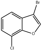 Benzofuran, 3-bromo-7-chloro- 结构式